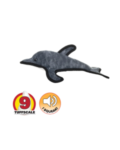 Tuffy Sea Creatures Dolphin Dog Toy