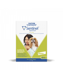 Sentinel Spectrum Dog Small 4-11kg Green