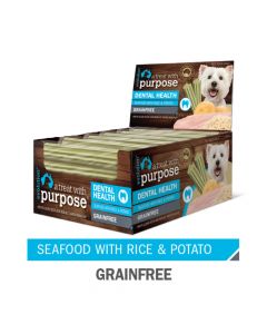 Evolution Dog Dental Seafood with Rice & Potato 25 Sticks (1 Box)