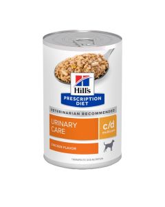 Hill's Prescription Diet c/d Multicare Urinary Canned Dog Food Chicken 12 x 370g