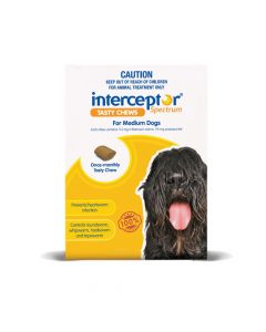 Interceptor Spectrum Dog Medium 11-22kg Yellow