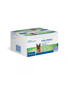 Milpro Broad Spectrum Allwormer Dog 5kg - 25kg 48 Tablets