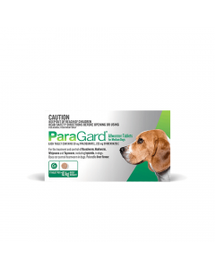 Paragard Allwormer Dog Medium Up to 10kg Green