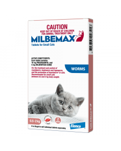 Milbemax Allwormer Cat Small 0-2kg