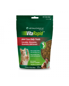 Vetalogica Vitarapid Cat Joint/Arthritis Daily Treats 100g