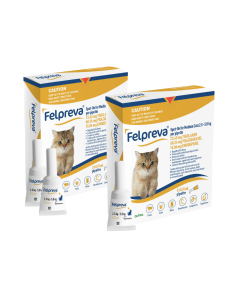 Felpreva Spot On Cat Medium 2.5-5kg Yellow